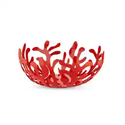 Alessi Mediterraneo ESI01/25 R fruitschaal 1 stuk rood (8,5 x 26 x 21,5 cm)