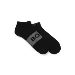BOSS Men's 2p as Logo Col Cc Ankle Socks (pack of 2)