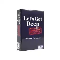 WHAT DO YOU MEME? Let's Get Deep: After Dark Expansion Pack – Designed to be Added to Let's Get Deep Core Party Game – The Relationship Game Full of Questions for Couples