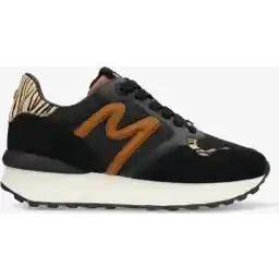 Mexx Sneaker Juju Zwart/cognac - Maat 40