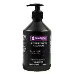 شامپو تثبیت کننده رنگ مو سلکشن مدل سیلور حجم 500 میلی لیتر