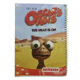 دفتر مشق مهر طرح اسکار