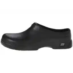 Skechers for Work Men's Balder Slip Resistant Work Clog, Black