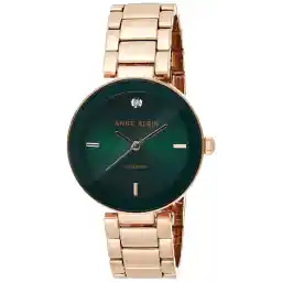 Anne Klein Womens Quartz Watch, Analog Display and Ceramic Strap