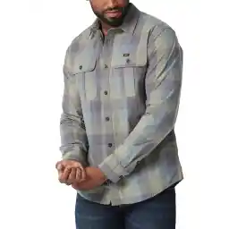 Lee mens Working West Relaxed Fit Long Sleeve Shirt Button Down Shirt