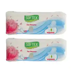 نوار بهداشتی سافتکس مدل فلاف بسته 2 عددی