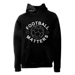 هودی ورزشی فوتبال فشن لاین FTBL 85 | مشکی/سفید