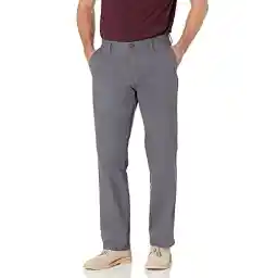 Amazon Essentials Men's Classic-Fit Wrinkle-Resistant Flat-Front Chino Pant (Available in Big & Tall)