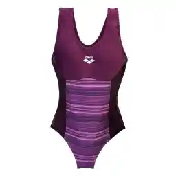 مایو شنا زنانه یک تکه طرح آرنا اسلیپ MSR | بنفش