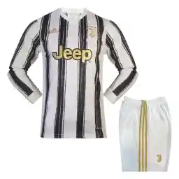 ست بلوز شورت فوتبال اول یوونتوس آدیداس کیفیت A+ | سفید/مشکی