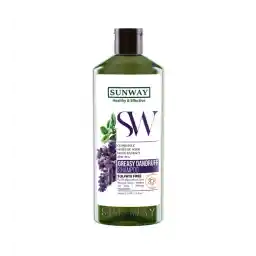 شامپو مو ضد شوره فاقد سولفات حجم 300 میلی لیتر | سان وی