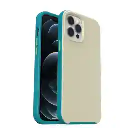 OtterBox Slim Series-hoesje voor iPhone 12 Pro Max met MagSafe, schokbestendig, valbestendig, ultradun, dun beschermend hoesje, getest volgens militaire standaard, Grijs/Groente
