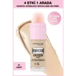 Maybelline New York Instant Perfector Glow 4 Effect in 1 Foundation- 01 Light