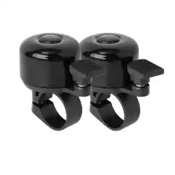Bike Bell 2 Pack with Loud Melodious Sound Classic Mini Bicycle Bell for Kids Adults Bike Horn for Road, Mountain Bike for Scooter, MTB, BMX