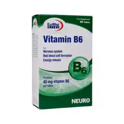 قرص ویتامین B6 بسته 60 عدد | یوروویتال
