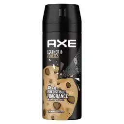 AXE Men Deodorant Body Spray, Irresistibly Fresh for Longer, Leather & Cookies, 48H All Over Fresh, Aluminium Free, 150ml