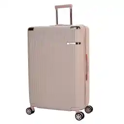 Senator Hard case luggage for Unisex ABS Lightweight 4 Double Wheeled Suitcase with Built-In TSA Type lock A5123 (Carry-On 20-Inch, Milk Pink)