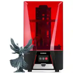 ELEGOO Saturn 3 MSLA 3D Printer, Desktop Resin 3D Printer with 10-Inch 12K Monochrome LCD, Voxeldance Tango Slicer, Large Printing Size of 218.88x122.88x250 mm³ / 8.62x4.84x9.84 Inch