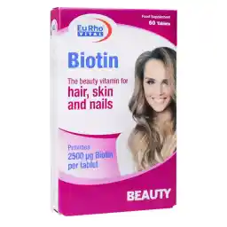 قرص بیوتین 60 عددی | یوروویتال