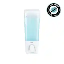 Better Living Clear Choice 1 Single Soap Dispenser, Hard plastic, White, One Chamber