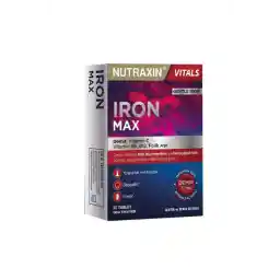 قرص Nutraxin Iron Max 17 Mg 30 - Demir، ویتامین C، ویتامین B6، Folik Asit، B12
