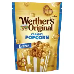 Werther's Original Caramel Popcorn with Pretzels and Sea Salt 140g