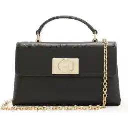 Furla Kleine Schoudertas / Crossbodytas Leer - Furla 1927 - Zwart