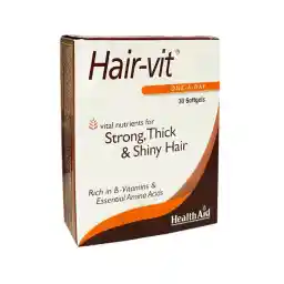Health Aid Hairvit 30 Capsules | Health Aid