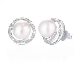 Swarovski Elements Crystal Gold Plated 925 Sterling Silver Studs Earrings for Women Gift Packing J.Rosée Fashion Jewelry