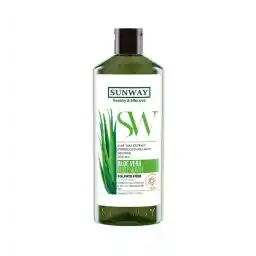 شامپو بدن آلوئه ورا فاقد سولفات حجم 300 میلی لیتر | سان وی