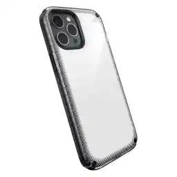 Speck Products Presidio2 Armor Cloud Iphone 12 Pro Max Case, Clear/Black/White Hot/Black/Black (138497-9254)