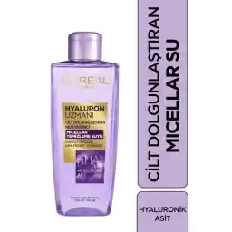 L'Oreal Paris Hyaluron Expert Skin Plumping Micellar Cleansing Water 200 ml- Hyaluronic Acid