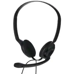 Sennheiser PC 5 Chat - Headset for Internet Communication, E-Learning and Gaming - Noise Cancelling Microphone, Casual Gaming Lightweight, high Comfort, Minimalistic, Black, Wired