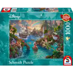 Schmidt , Thomas Kinkade: Disney Peter Pan Puzzle -1000pc , Puzzle , Ages 12+ , 1 Players