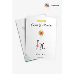 Lotus Çeyiz Defteri, Düğün Planlayıcı, Çeyiz Listesi, Çeyiz, Söz, Nişan, Kına, Balayı Planlayıcı, 28 Sayfa