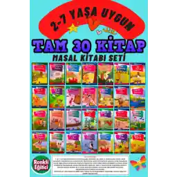 انتشارات GÖNÜL قصه های آموزشی پایه اول و دوم با پیشنهادات آموزنده 30 مجموعه داستان با تصاویر در سایز بزرگ