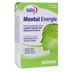 Eurho Vital Mental Energie 60 Tabs | Eurho Vital
