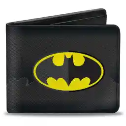 Buckle-Down Men's Bifold Wallet Batman Bi-Fold