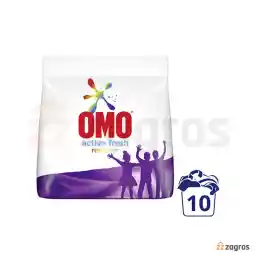 پودر ماشین لباسشویی امو مدل Active Fresh مناسب لباس های رنگی 1.5 کیلو گرم