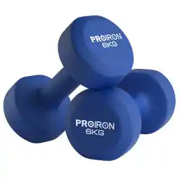 PROIRON Neoprene Dumbbells Weights Exercise & Fitness Dumbbells in 1kg 1.5kg 2kg 3kg 4kg 5kg 8kg 10kg Pair