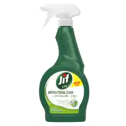 JIF Multi-purpose Spray, with cleaning & antibacterial effect, Antibacterial Clean, Kills 99.9% of germs, 500ml