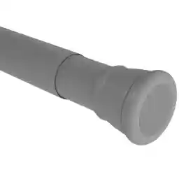 Story@Home Adjustable-Length Telescopic Shower Curtain Rod No Drill, Rustproof Metal,Simple Lightweight - Perfect for Easy Installation and Stylish Bathroom Décor | 41-70 inches, Grey