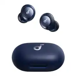 Soundcore by Anker Space A40 Auto-Adjustable Active Noise Cancelling Wireless Earbuds, Reduce Noise by Up to 98%, 50H Playtime, Hi-Res Sound, Comfortable Fit, App Customization, Wireless Charge