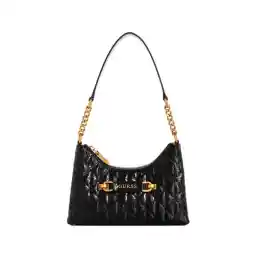 GUESS Women Aveta Shoulder Handbag, Black