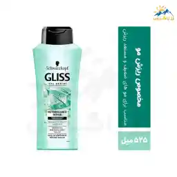 SAC BAKIMI saç dökülmesine karşı şampuan Glace Blue modeli, hacim 525 ml