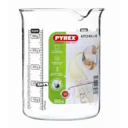 Pyrex LABBK50 Maatglas, Borosilicaatglas, Transparant, 500 ml