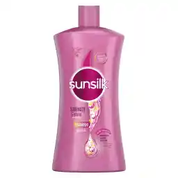 SUNSILK Shampoo, Hair Care For Weak & Dull Hair, Strength & Shine With Provitamin B5, Argenine & Coconut Oil, 1L