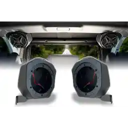 SSV Works BR-B65U 2021-2023 4-Door Ford Bronco Rear Speaker Pod Add-Ons (Unloaded)