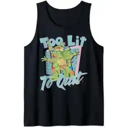 Nickelodeon Teenage Mutant Ninja Turtles Too Lit To Quit Tank Top