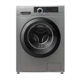 Hitachi 7KG Front Load Washing Machine, 1200 RPM, 16 Programs, Fully Automatic Washer, LED Multifunctional Display, Tangle-Free, Auto Power Off, Baby Care & Rapid 15 Program, Silver, BD70GE3CGXSL